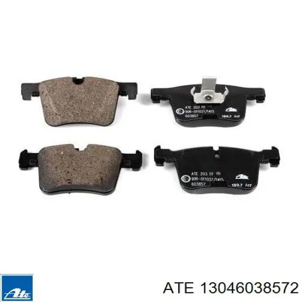 Sapatas do freio dianteiras de disco ATE 13046038572 preço, a partir de 55,47 USD