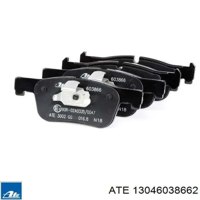 Sapatas do freio dianteiras de disco ATE 13046038662 preço, a partir de 52,07 USD