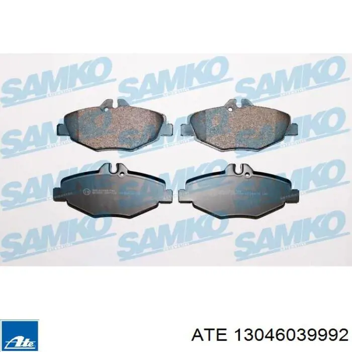 Compre 13046039992 ATE Sapatas do freio dianteiras de disco