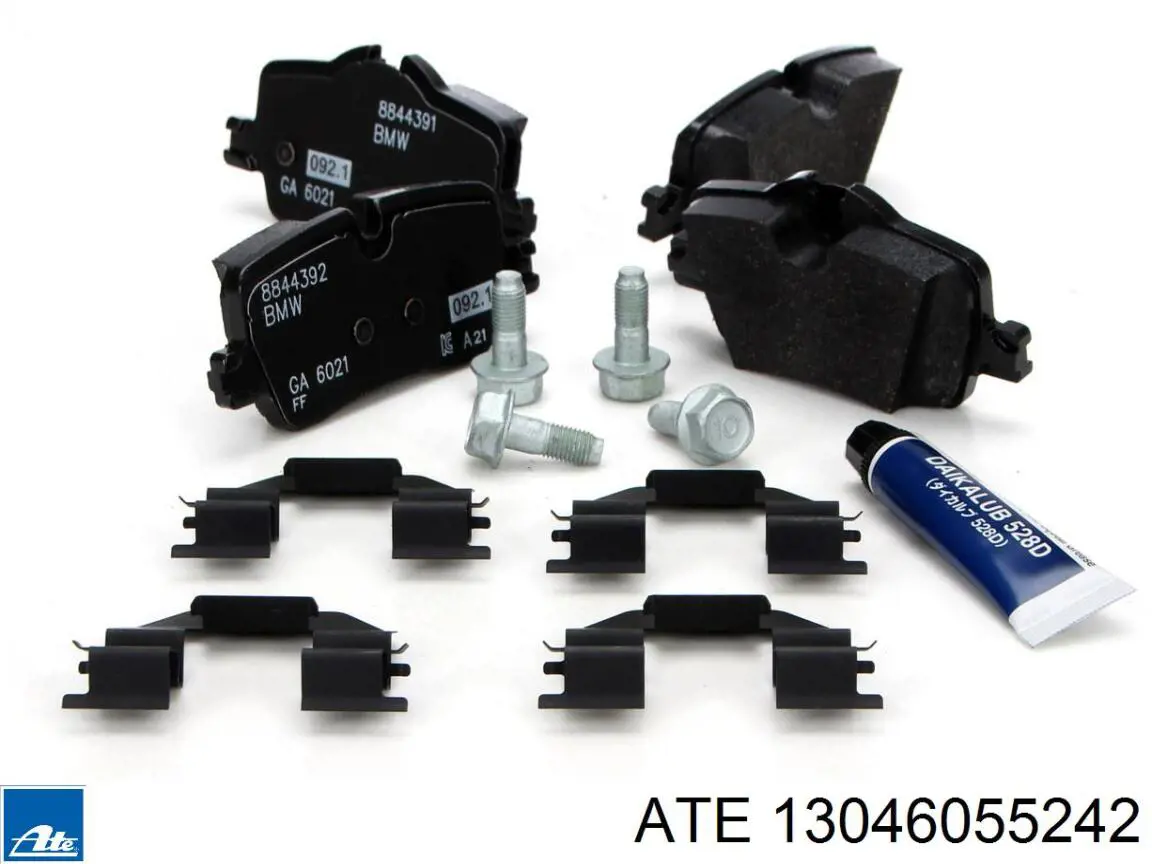Compre 8844393 BMW Sapatas do freio traseiras de disco