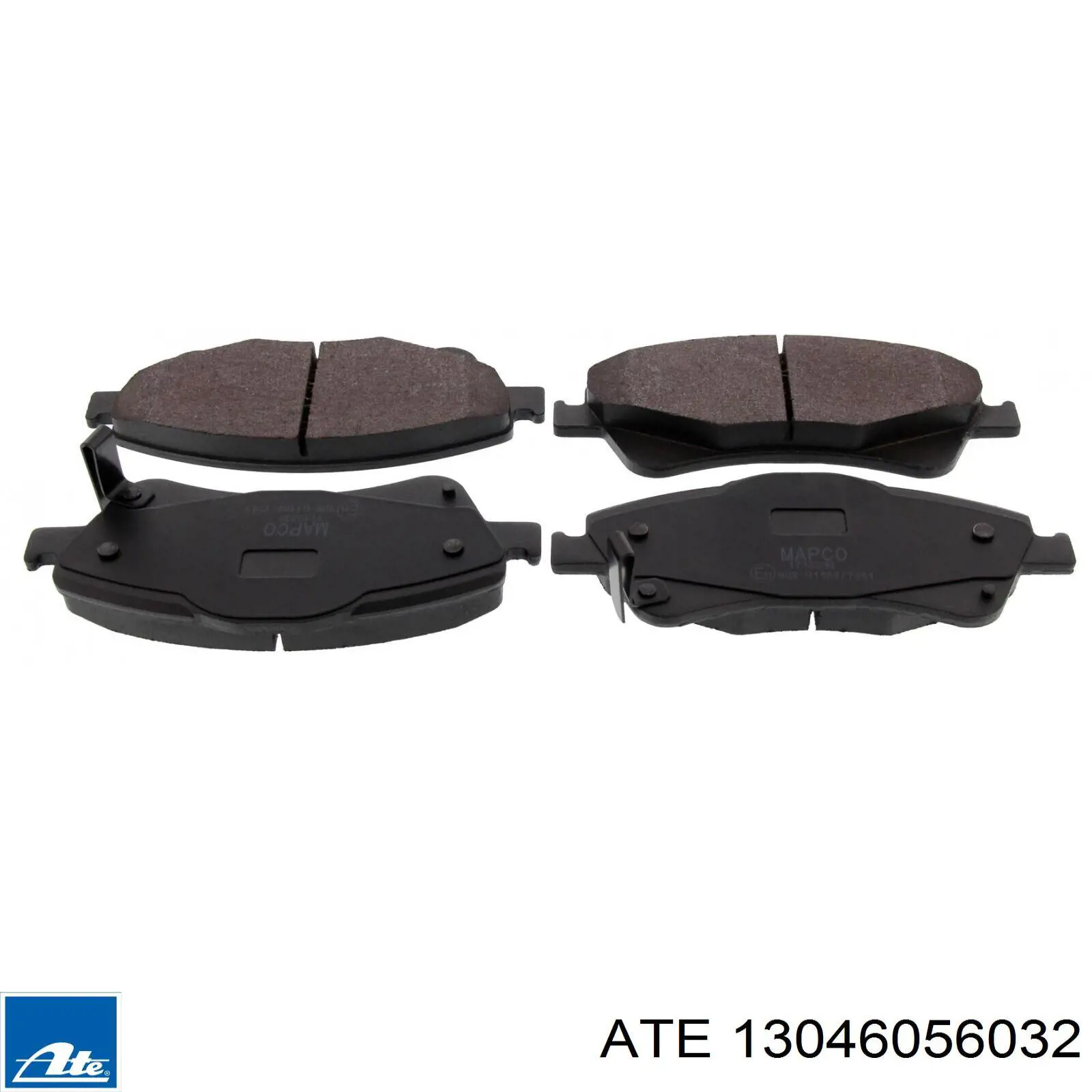 Compre 13046056032 ATE Sapatas do freio dianteiras de disco