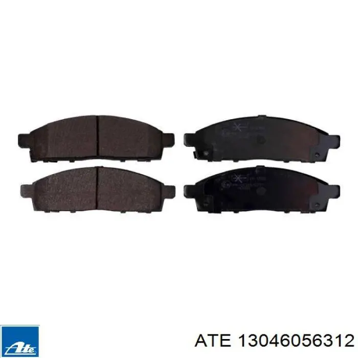 Sapatas do freio dianteiras de disco ATE 13046056312 preço, a partir de 32,90 USD