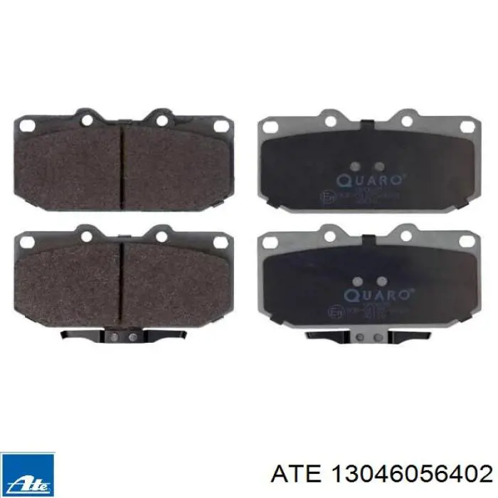 Sapatas do freio dianteiras de disco ATE 13046056402 preço, a partir de 37,97 USD