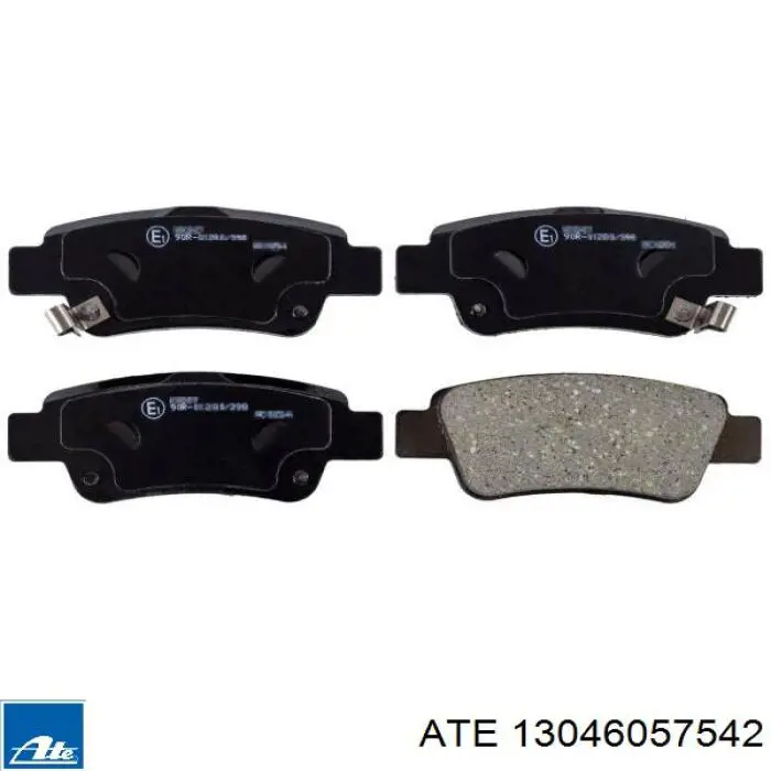 Compre 13046057542 ATE Sapatas do freio traseiras de disco