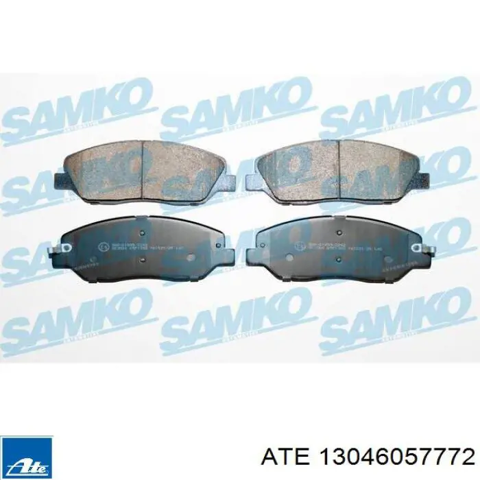 Compre 13046057772 ATE Sapatas do freio dianteiras de disco