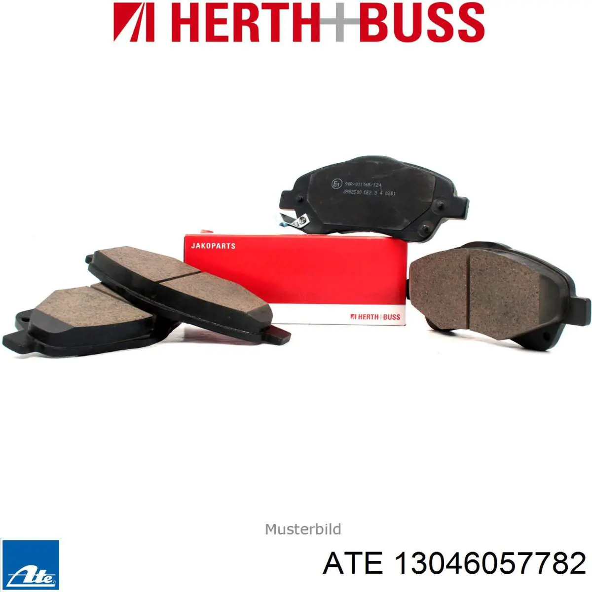 Sapatas do freio dianteiras de disco ATE 13046057782 preço, a partir de 34,80 USD