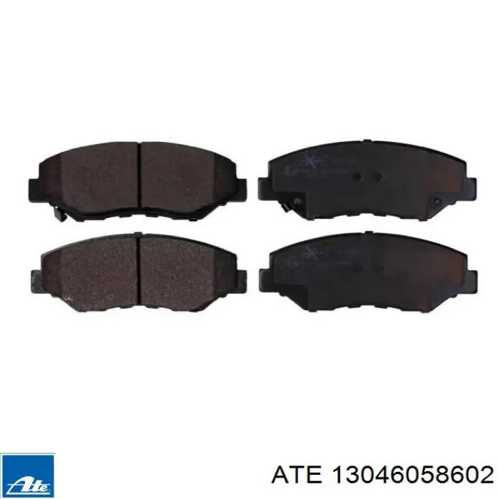 Sapatas do freio dianteiras de disco ATE 13046058602 preço, a partir de 27,88 USD