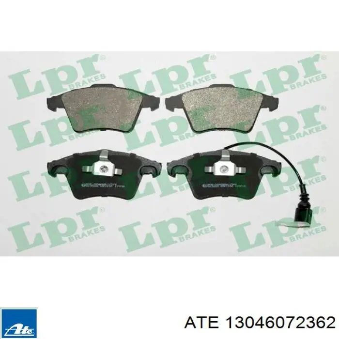 Sapatas do freio dianteiras de disco ATE 13046072362 preço, a partir de 42,81 USD