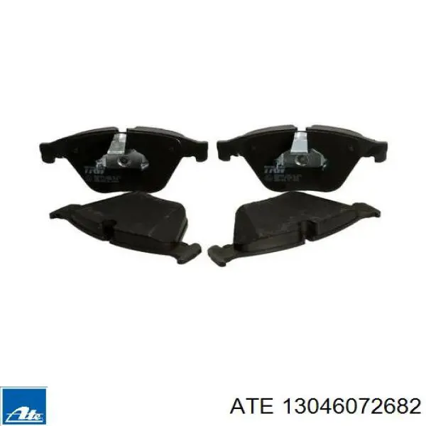 Compre 13046072682 ATE Sapatas do freio dianteiras de disco