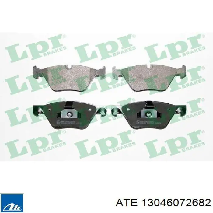 Sapatas do freio dianteiras de disco ATE 13046072682 preço, a partir de 47,82 USD