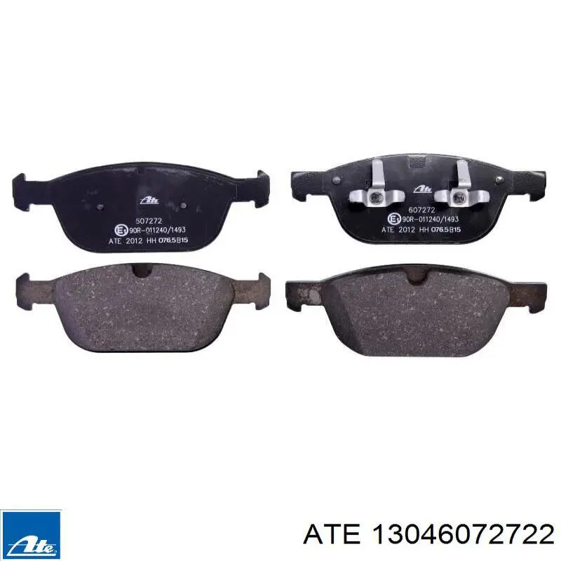 Sapatas do freio dianteiras de disco ATE 13046072722 preço, a partir de 43,56 USD