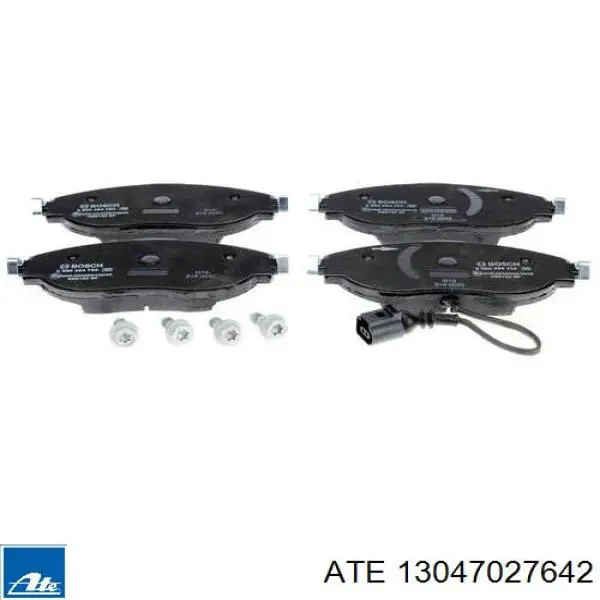 Compre 13047027642 ATE Sapatas do freio dianteiras de disco