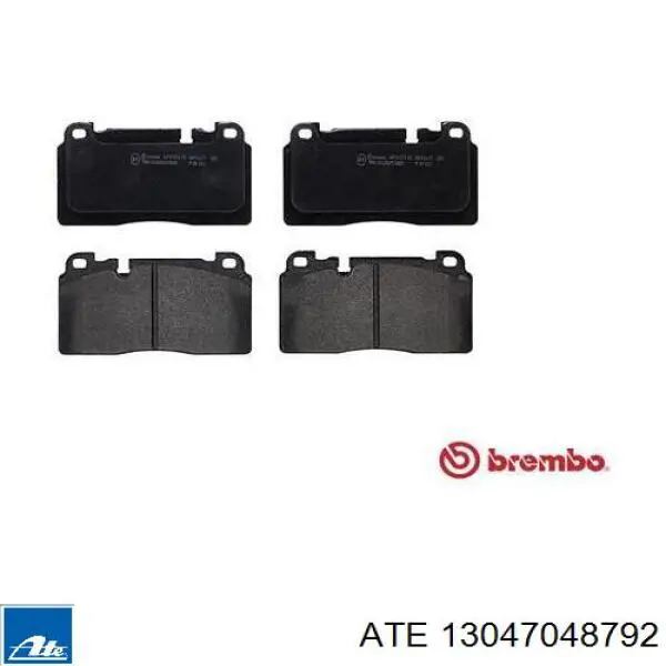 Sapatas do freio dianteiras de disco ATE 13047048792 preço, a partir de 45,37 USD