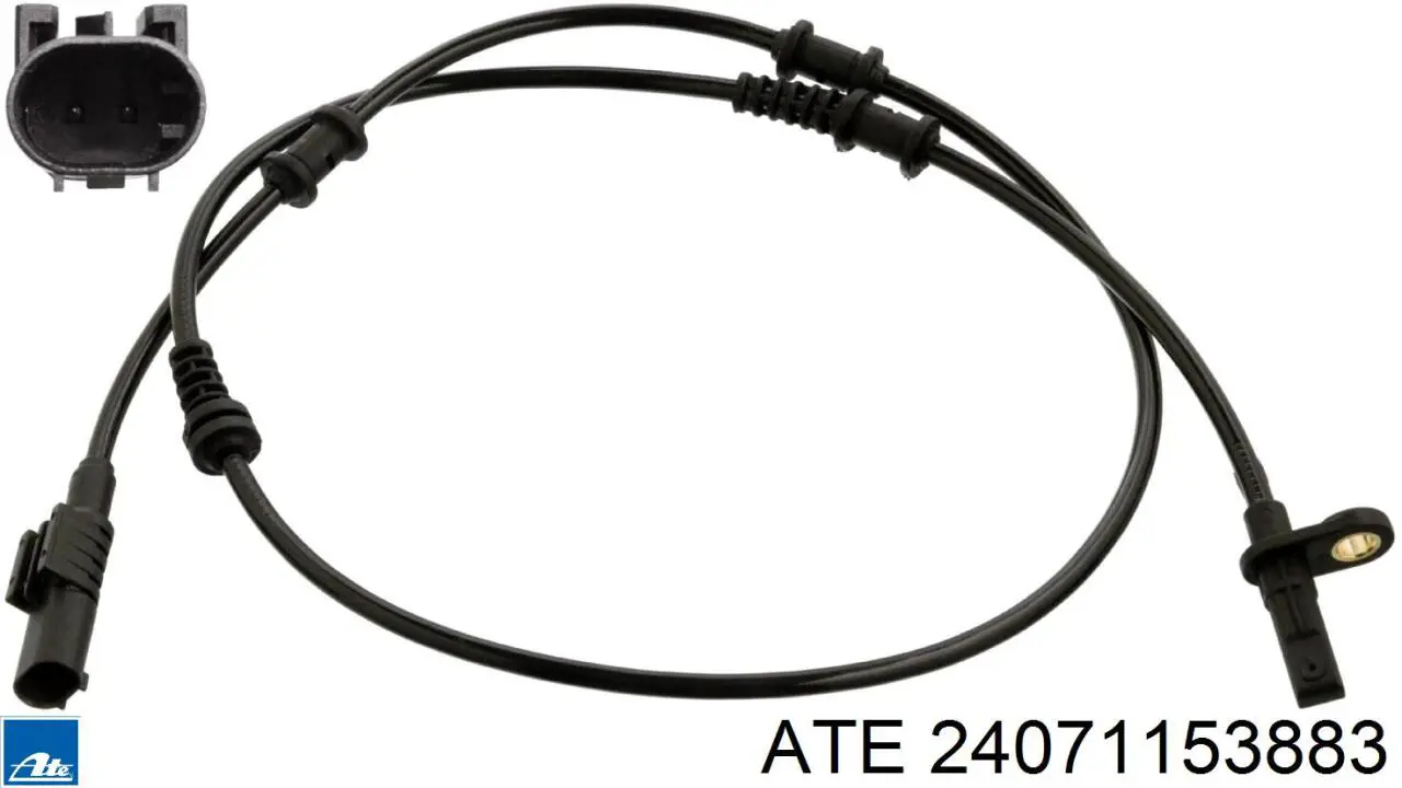 Sensor dianteiro de ABS ATE 24071153883 preço, a partir de 24,94 USD