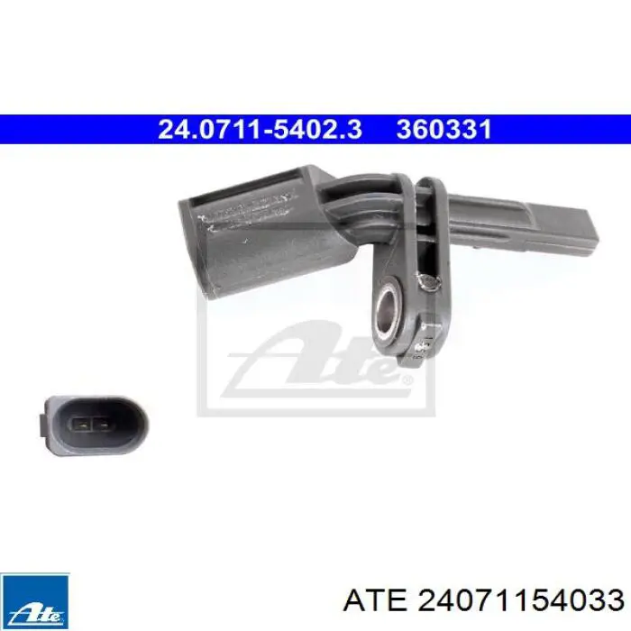 Sensor dianteiro de ABS ATE 24071154033 preço, a partir de 22,94 USD