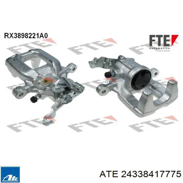 Compre 24338417775 ATE Suporte do freio traseiro esquerdo