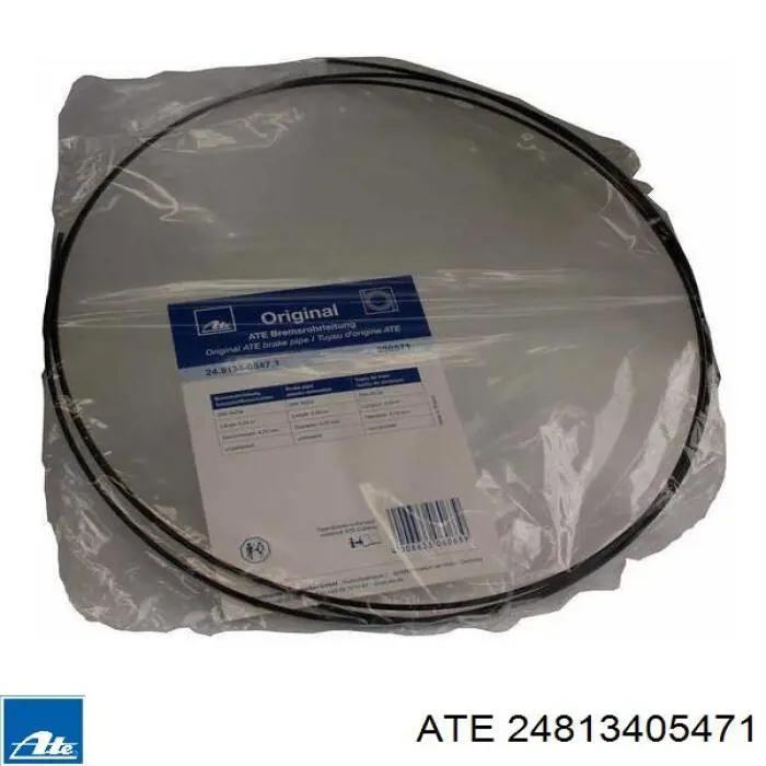 Tubo do freio do sistema, enrolamento ATE 24813405471 preço, a partir de 10,56 USD