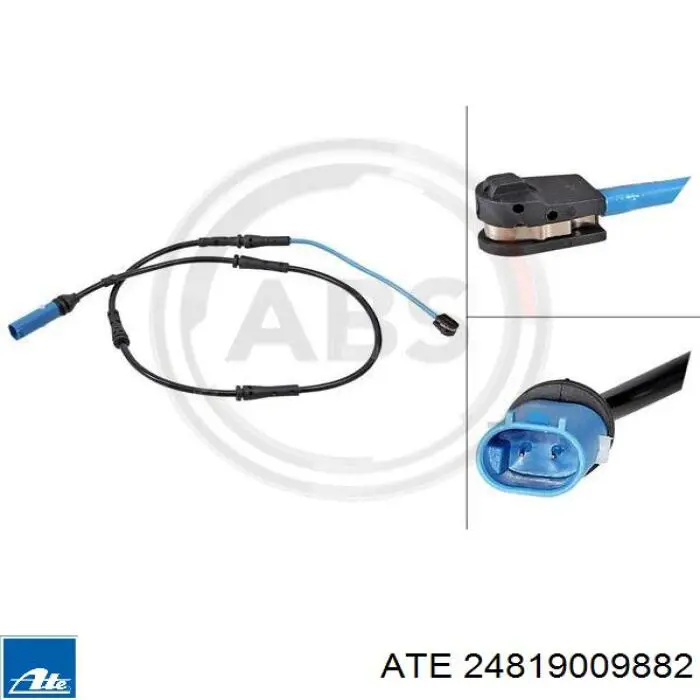 Compre 882020 Triclo Sensor traseiro de desgaste das sapatas do freio
