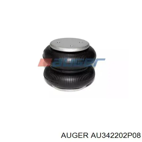 AU342202P08 Auger Coxim pneumático (suspensão de lâminas pneumática) do eixo