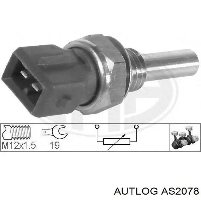 Sensor de temperatura do fluido de esfriamento Autlog AS2078 preço, a partir de 8,06 USD