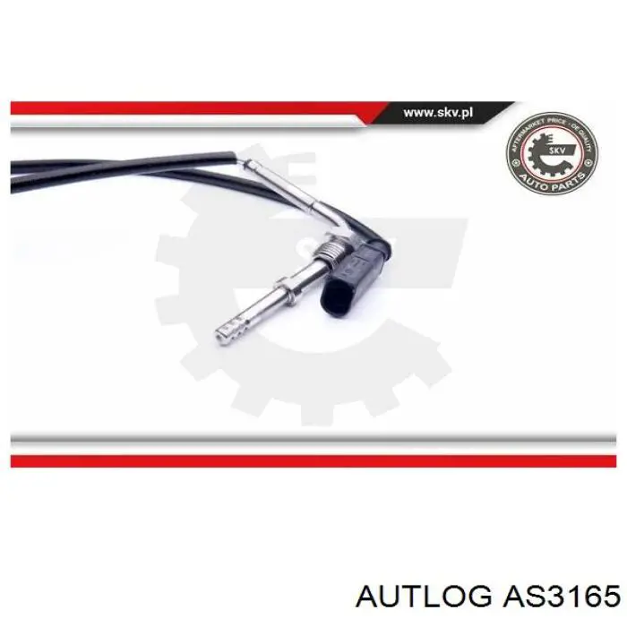 Sensor de temperatura dos gases de escape (GE), até o catalisador Autlog AS3165 preço, a partir de 74,53 USD