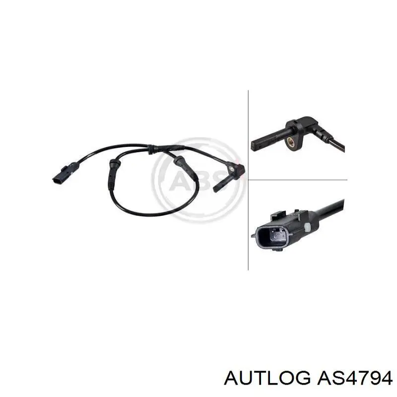 Compre 31649 ABS Sensor dianteiro de ABS