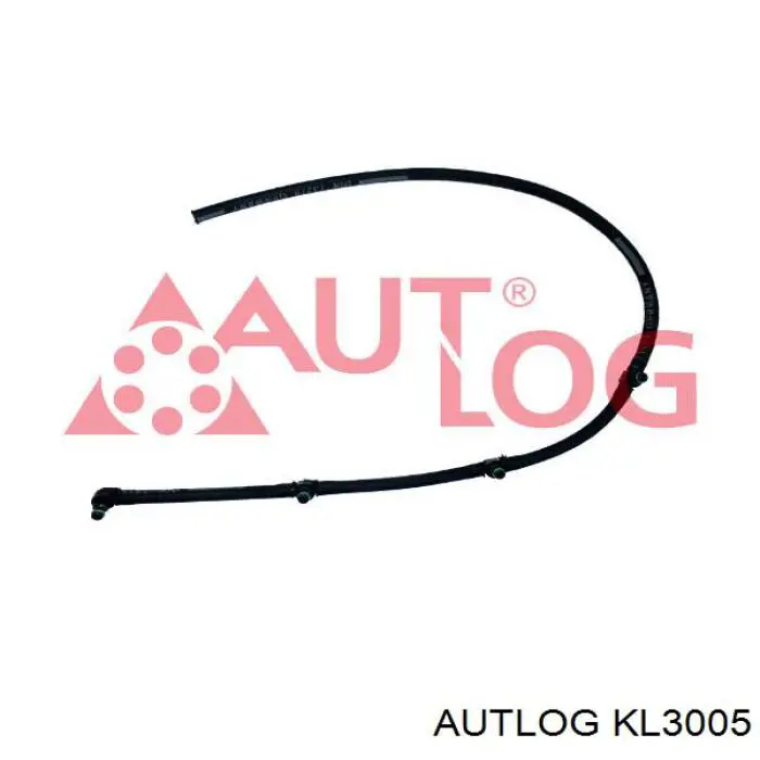 KL3005 Autlog Tubo de combustível, inverso desde os injetores