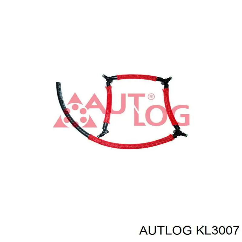 KL3007 Autlog Tubo de combustível, inverso desde os injetores
