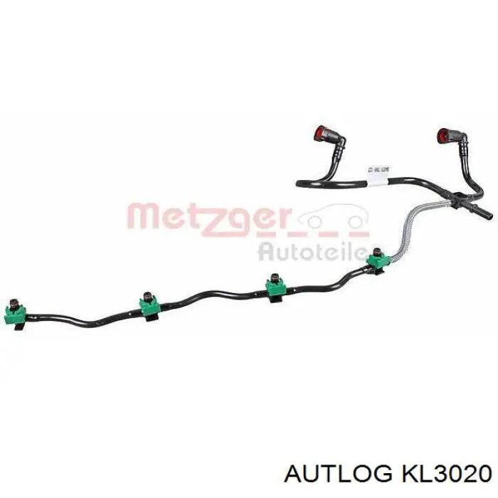 Tubo de combustível, inverso desde os injetores Autlog KL3020 preço, a partir de 56,51 USD