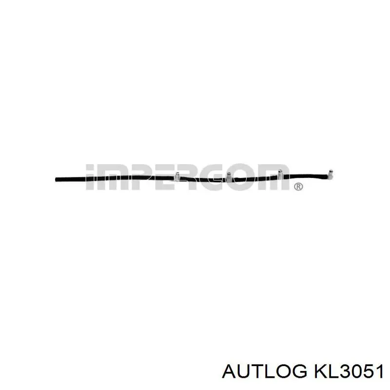 Compre 817329 Opel Tubo de combustível, inverso desde os injetores