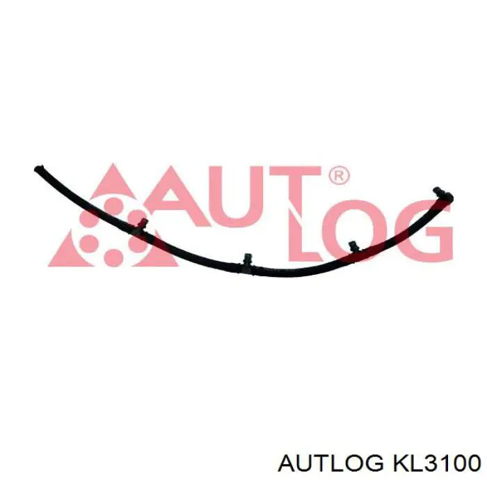 KL3100 Autlog Tubo de combustível, inverso desde os injetores