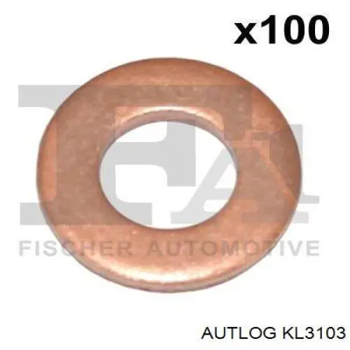 KL3103 Autlog Tubo de combustível, inverso desde os injetores