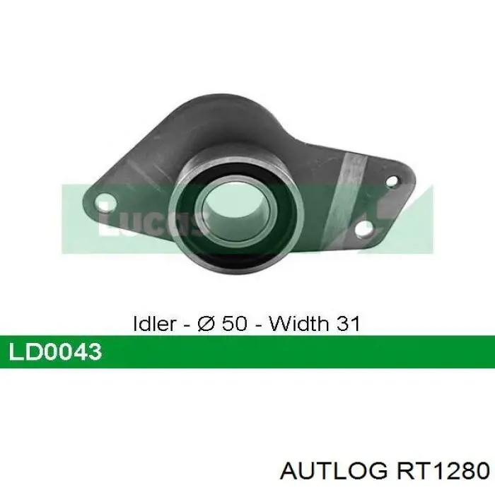 Rolo parasita da correia do mecanismo de distribuição de gás Autlog RT1280 preço, a partir de 29,92 USD