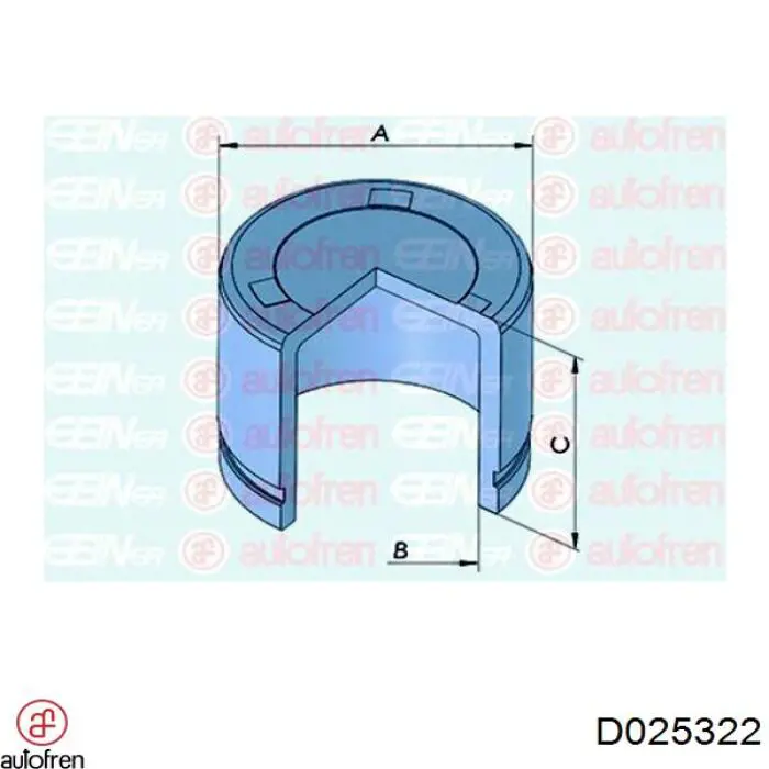 Pistão de suporte do freio dianteiro Autofren D025322 preço, a partir de 15,47 USD