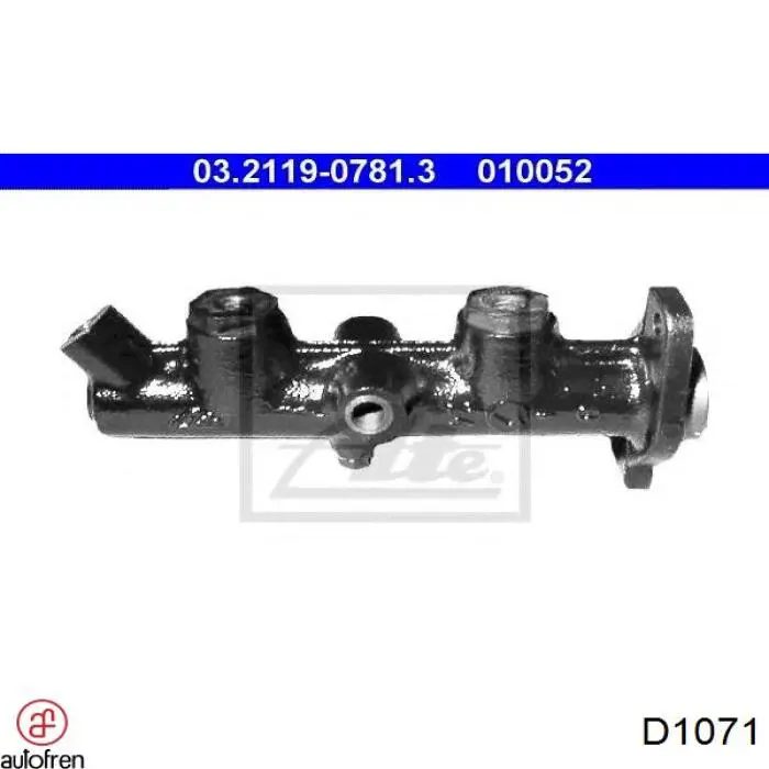 Compre D1071 Autofren Kit de reparação de cilindro mestre do freio