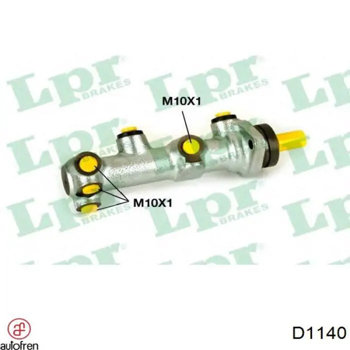 Compre D1140 Autofren Kit de reparação de cilindro mestre do freio