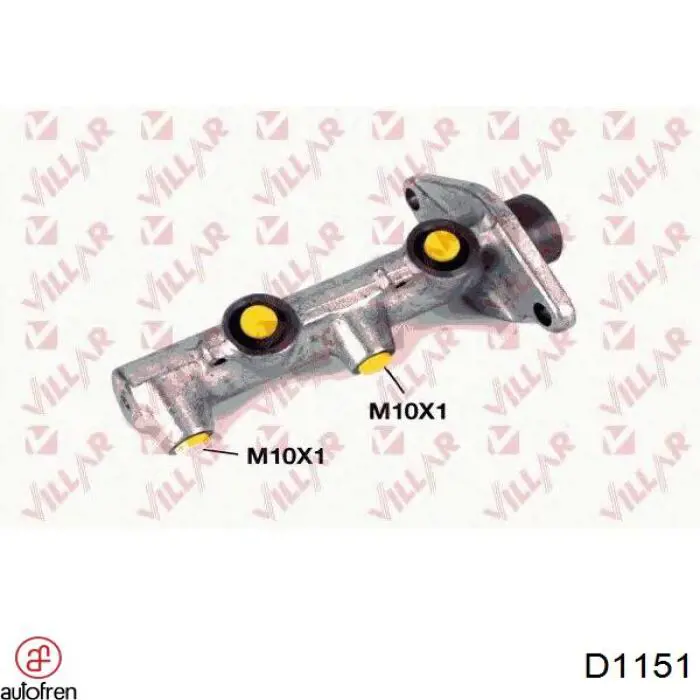 Compre D1151 Autofren Kit de reparação de cilindro mestre do freio