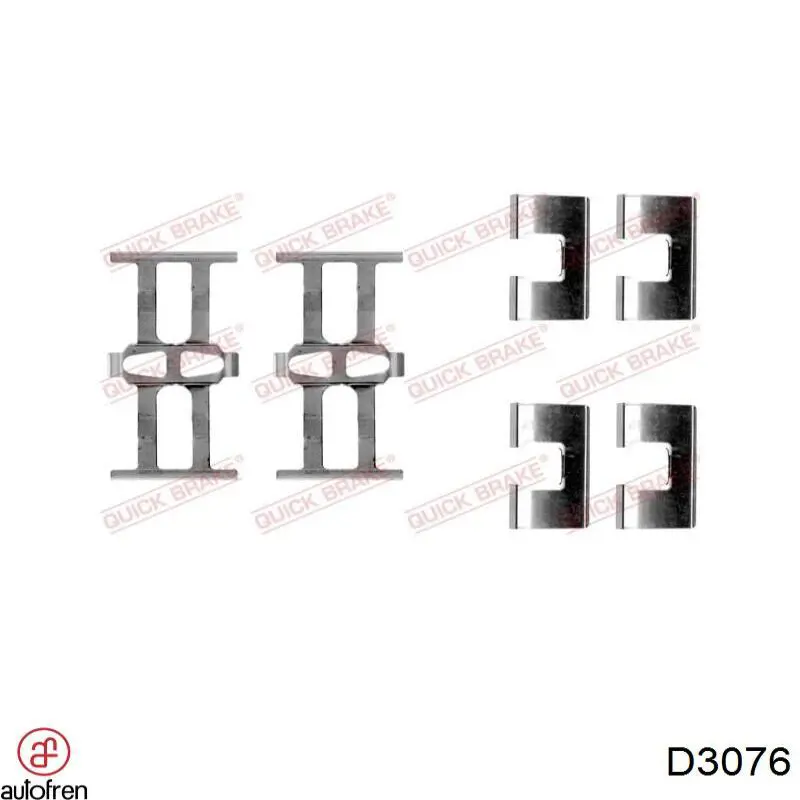 Compre D3076 Autofren Kit de reparação de cilindro do freio traseiro