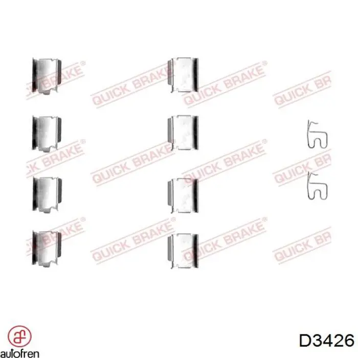 Kit de reparação do cilindro de trabalho de embraiagem Autofren D3426 preço, a partir de 5,77 USD