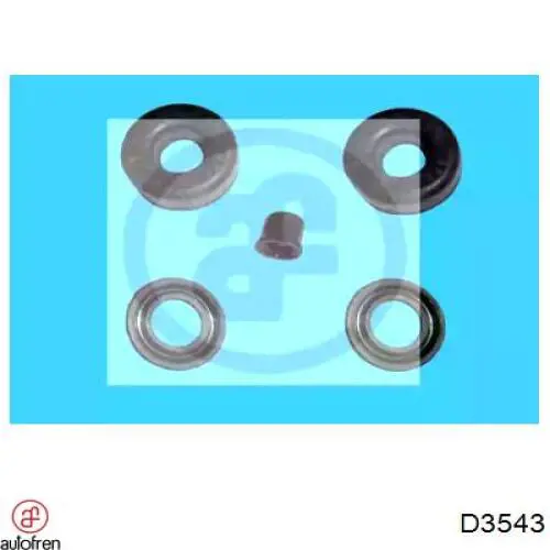 Kit de reparação de cilindro do freio traseiro Autofren D3543 preço, a partir de 13,29 USD
