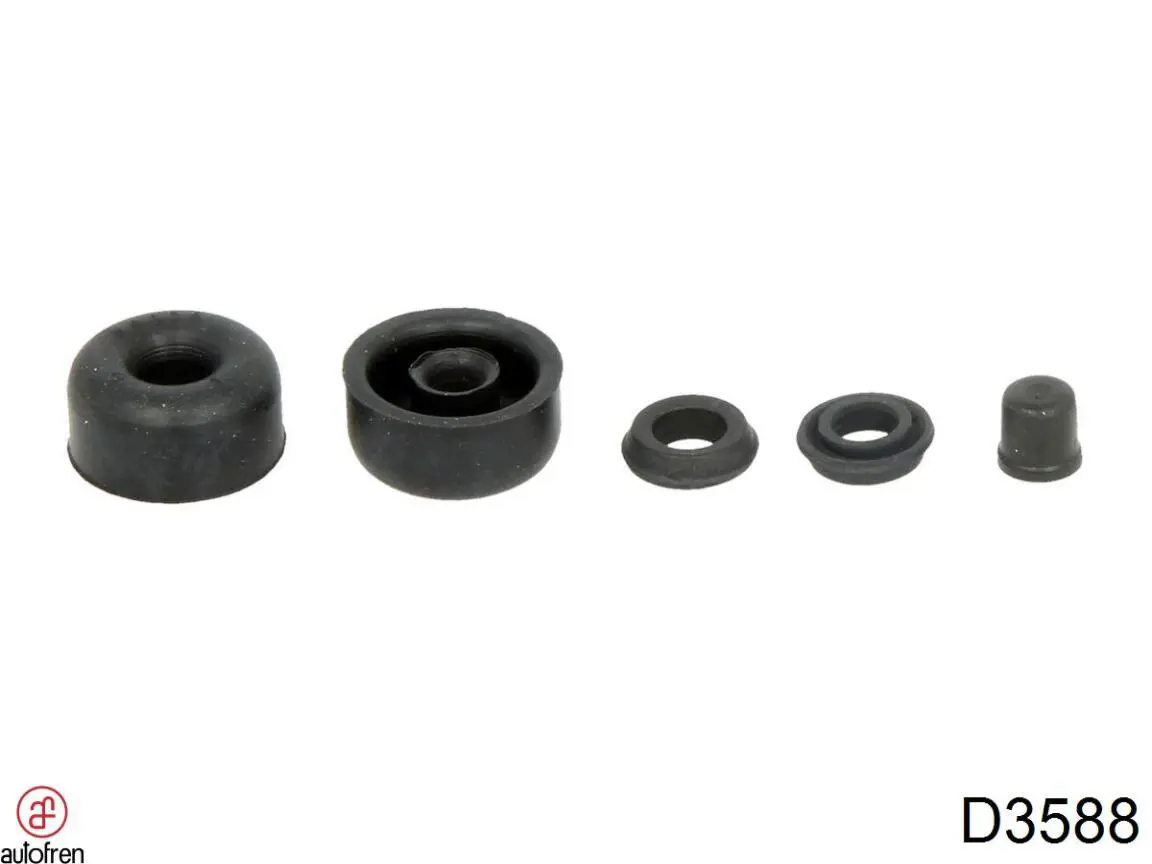 Kit de reparação de cilindro do freio traseiro Autofren D3588 preço, a partir de 4,89 USD