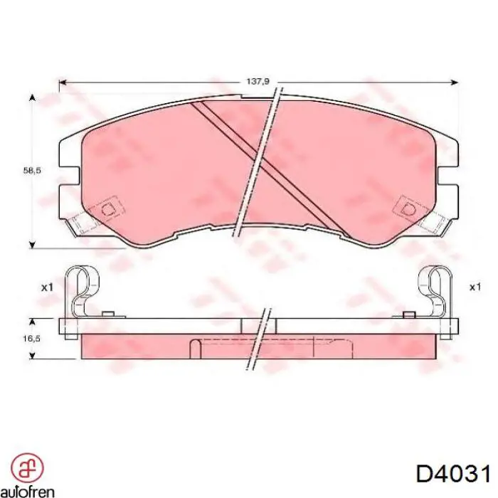 Kit de reparação de suporte do freio dianteiro Autofren D4031 preço, a partir de 13,30 USD