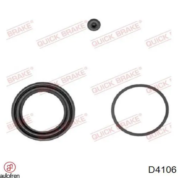 Compre D4106 Autofren Kit de reparação de suporte do freio dianteiro