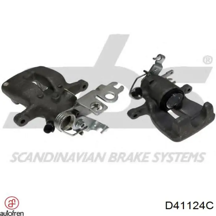 Compre D41124C Autofren Kit de reparação de suporte do freio traseiro