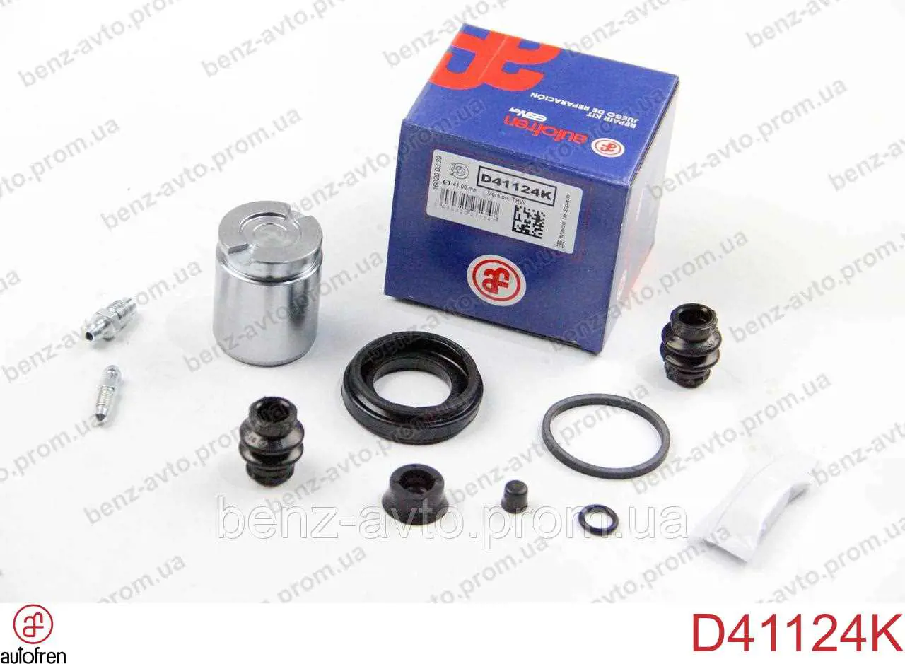 D41124K Autofren Kit de reparação de suporte do freio traseiro