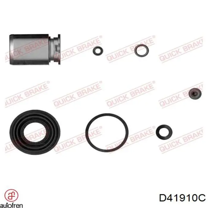 D41910C Autofren Kit de reparação de suporte do freio traseiro