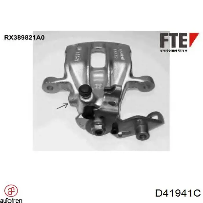 Compre D41941C Autofren Kit de reparação de suporte do freio traseiro