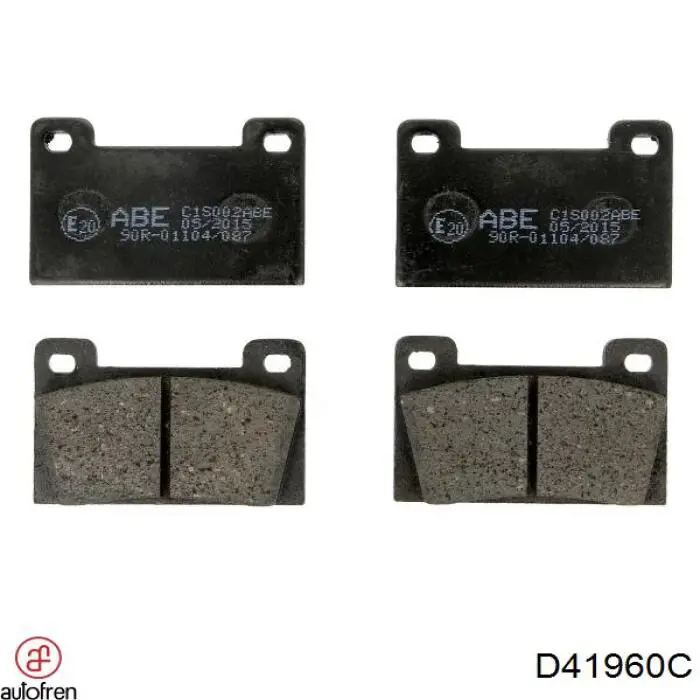 Kit de reparação de suporte do freio dianteiro Autofren D41960C preço, a partir de 70,63 USD