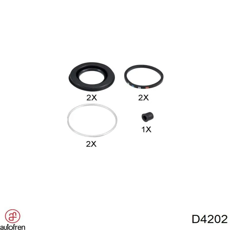 Kit de reparação de suporte do freio traseiro Autofren D4202 preço, a partir de 9,43 USD