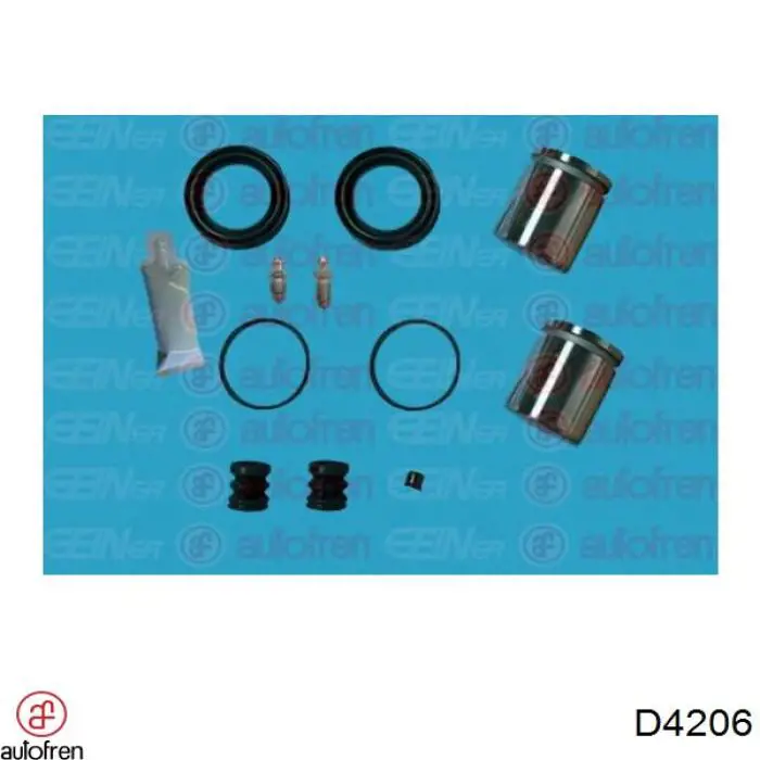 Compre D4206 Autofren Kit de reparação de suporte do freio dianteiro
